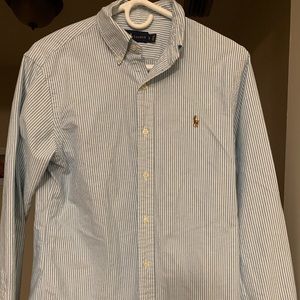 Men’s stripe Ralph Lauren button up